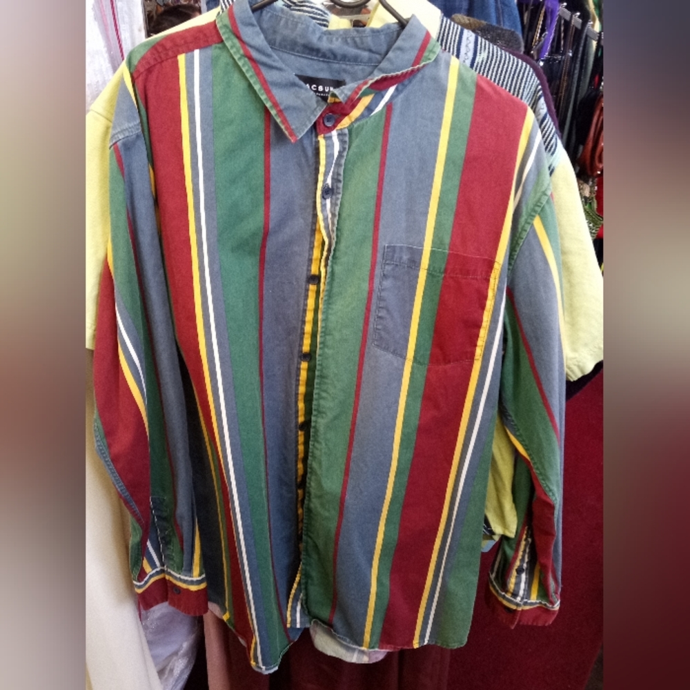 Men's vintage pacsun button up shirt